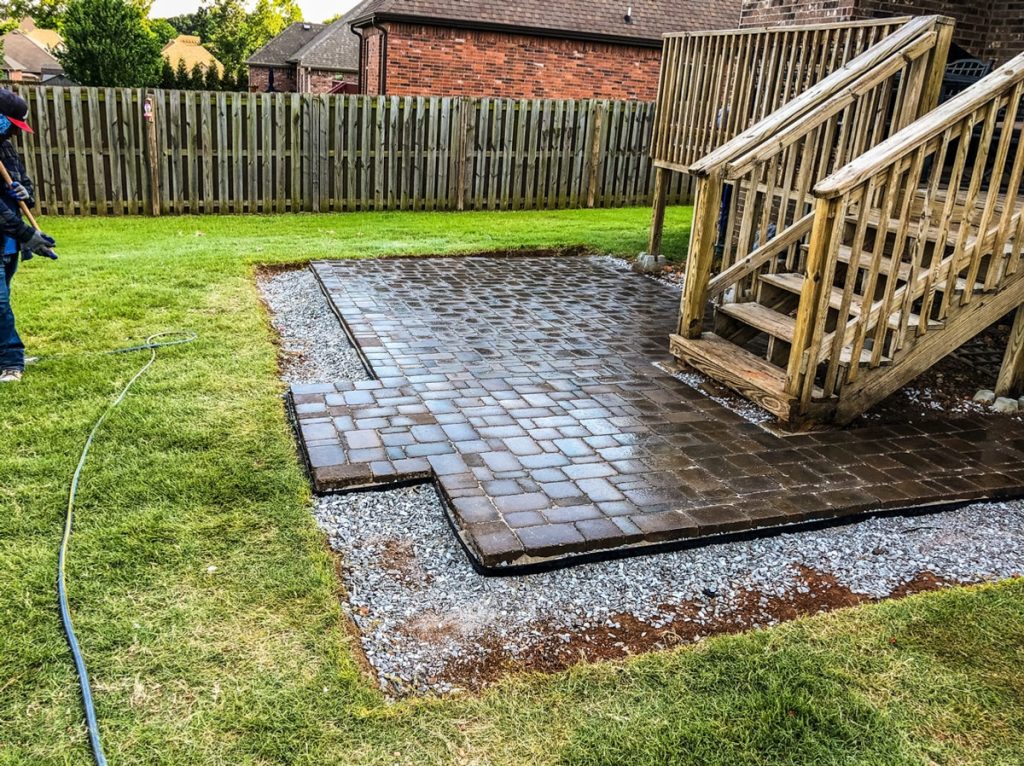 Outdoor living and hardscapes construction by Gallardo Custom Builds in Fayetteville, AR.